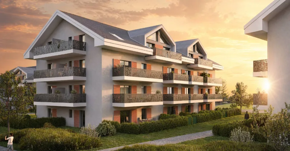 Appartement 2,5 pièces en rez de jardin. Achat sur plan. – photo 9 sur 24