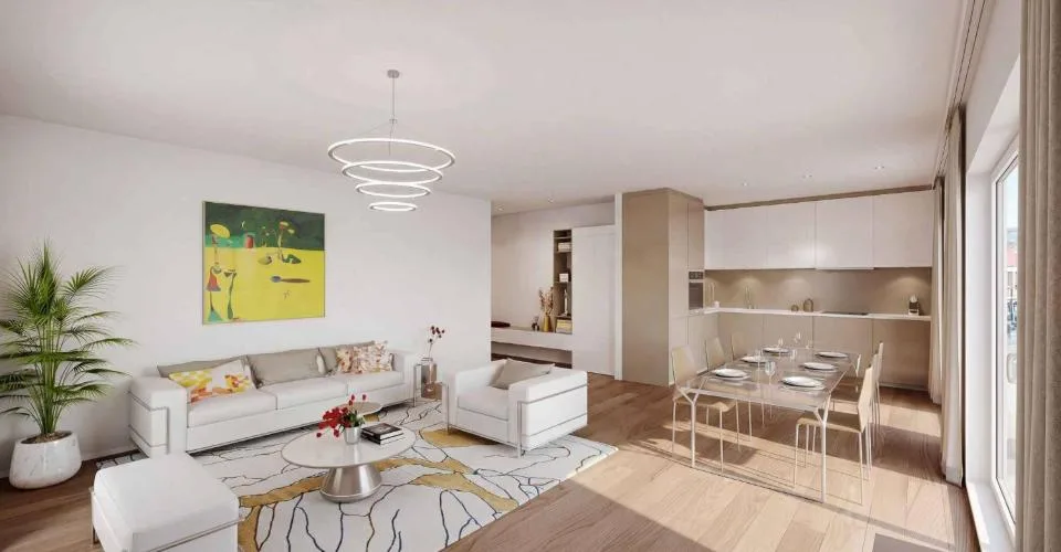 Appartement 2,5 pièces en rez de jardin. Achat sur plan. – photo 2 sur 24