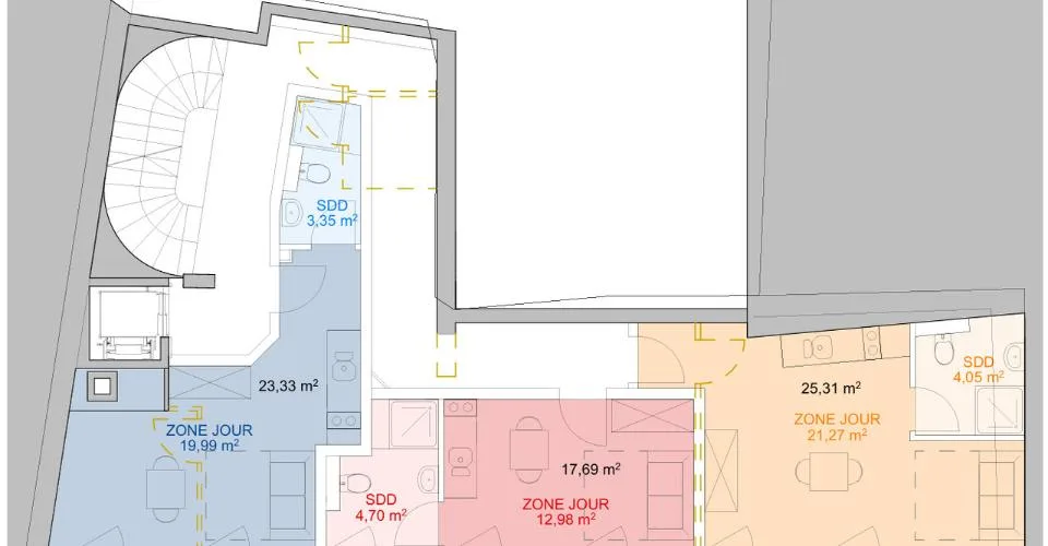 1 Zimmer möbl. Wohnobjekt in Sion – Foto 6 von 6