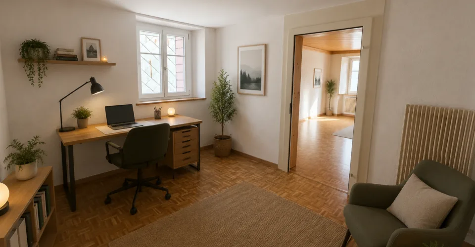 St-Imier, magnifique duplex de 4.5 pièces au 3ème étage avec terrasse commune – photo 19 sur 28