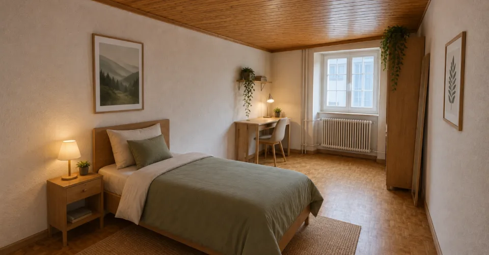 St-Imier, magnifique duplex de 4.5 pièces au 3ème étage avec terrasse commune – photo 21 sur 28