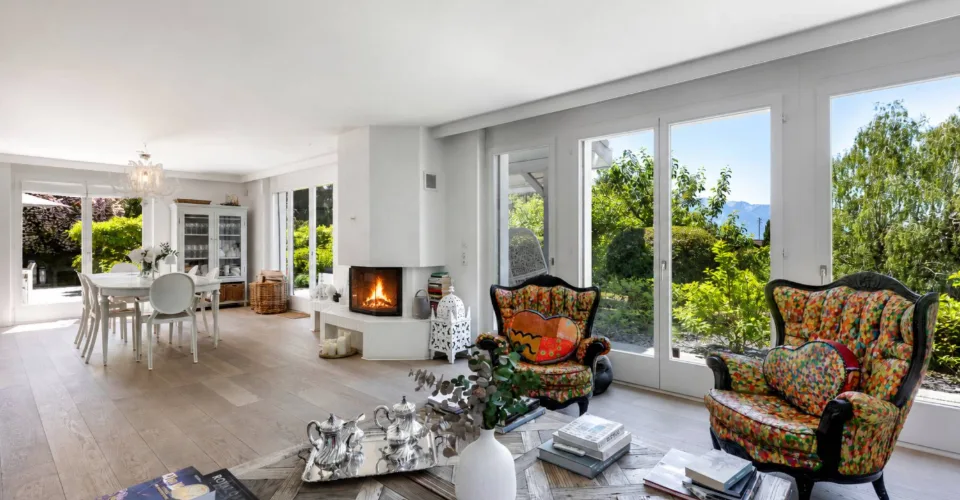 Villa indipendente di 6,5 locali con vista sul Lago di Ginevra – foto 16 di 35