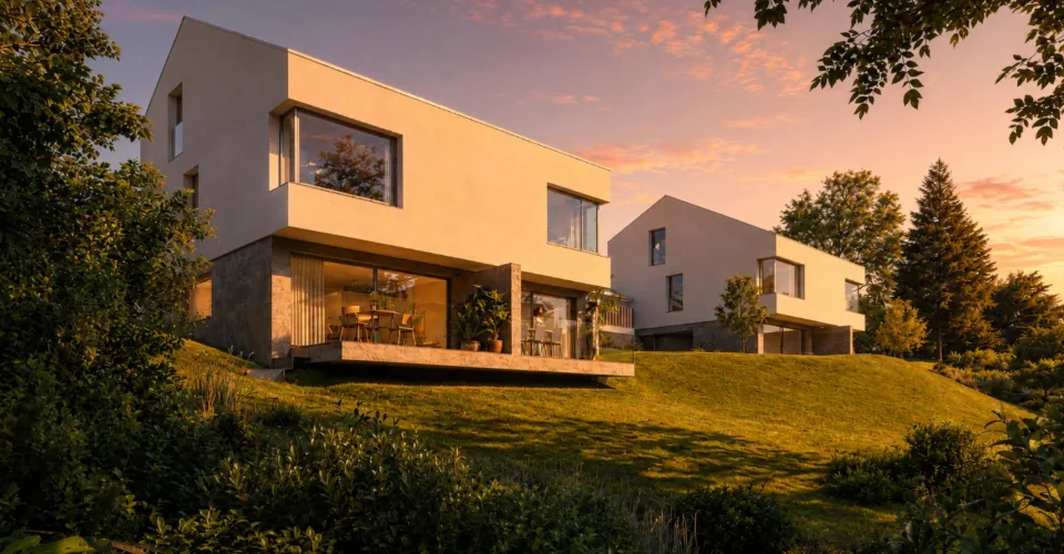 NEUF : Villa contemporaine dans un écrin de verdure