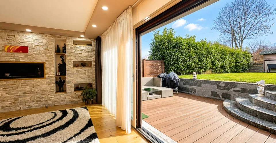 Villa mitoyenne aux volumes généreux avec studio indépendant