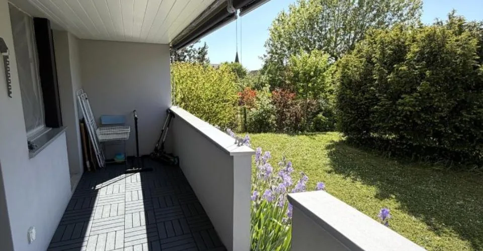 La Neuveville, magnifique appartement de 3.5 pièces au rez inférieur avec balcon