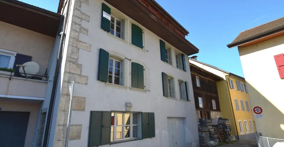 Charmant triplex de 4,5 pièces au centre de Lucens