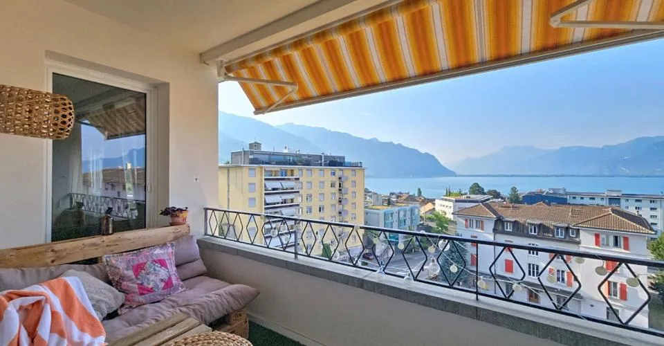 Bel appartement de 3.5 pièces à Clarens