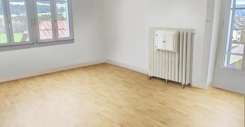 Spacious 4.5-room apartment close to the village center
