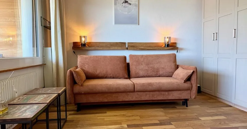 Charmant studio avec balcon ensoleillé et vue sur la vallée du Rhône