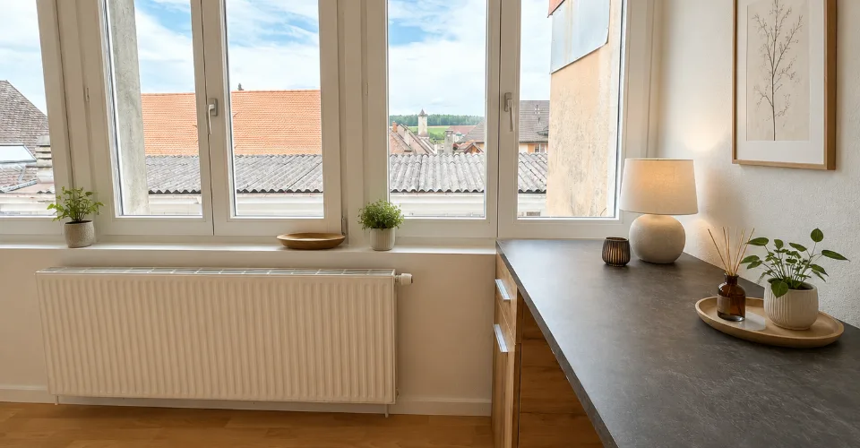 Studio luminoso di circa 25 m² con vista sul castello – foto 3 di 9