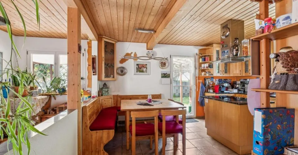 Freistehend wohnen mit 160 m², Garten und Weitsicht