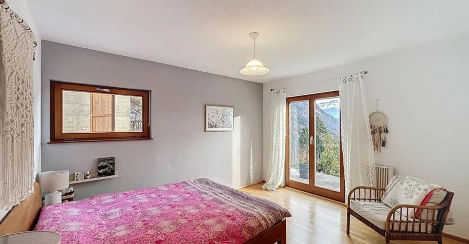 Magnifique villa d'architecte avec spectaculaire vue panoramique sur la plaine et les Dents-du-Midi