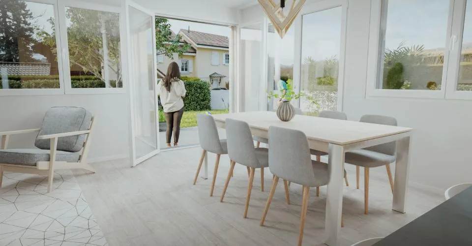 Dernière villa semi individuelle avec dégagement sur les Alpes !