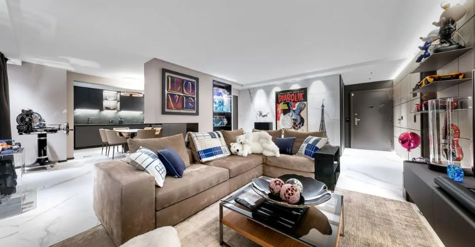 Luxueux appartement vendu meublé