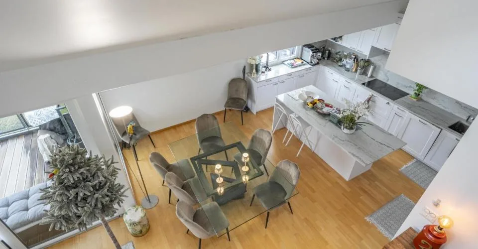 Attique en duplex