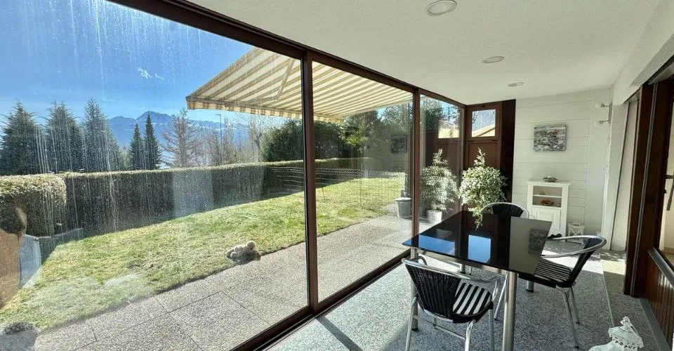 Bel appartement 3.5 pièces en rez-de-jardin prés de l'arrêt de funiculaire de Blûche - Ref. 1007-684