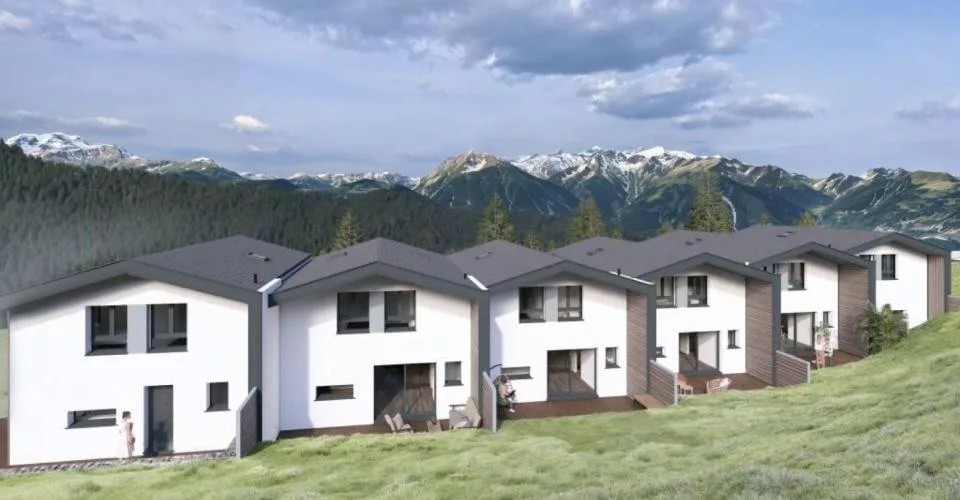Magnifique villas jumelées à Vex - LOT2