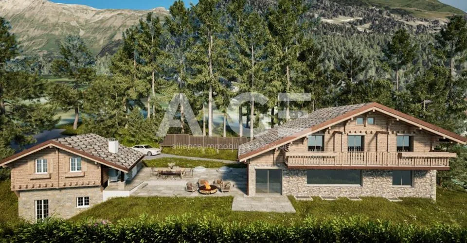 Magnifique chalet rénové avec piscine intérieure et vue panoramique