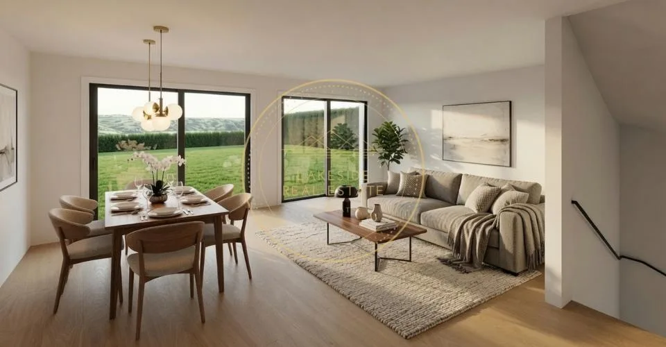 villa contemporaine neuve en pignon - Villa A