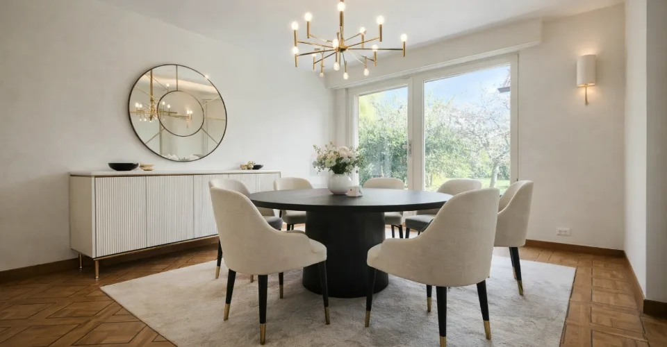 Élégante villa individuelle aux volumes généreux sur parcelle arborée de 1'088 m²