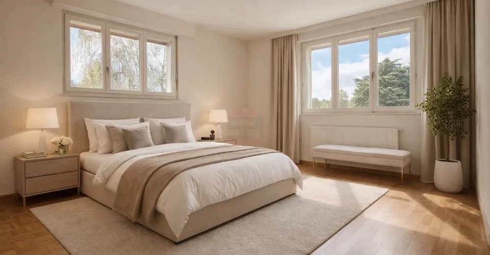 Élégante villa individuelle aux volumes généreux sur parcelle arborée de 1'088 m²