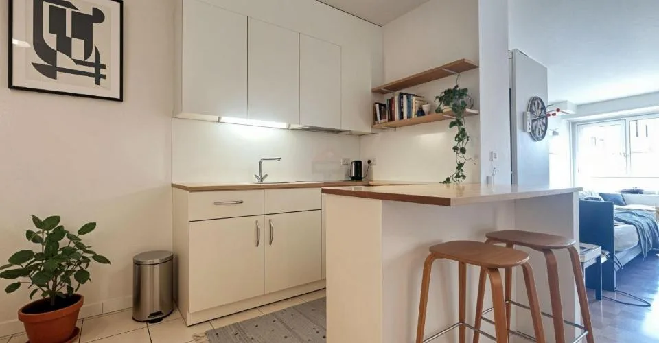 Charmant studio de 44 m², situé dans un endroit très recherché.