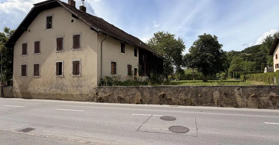 Terrain avec projet à vendre à Bex