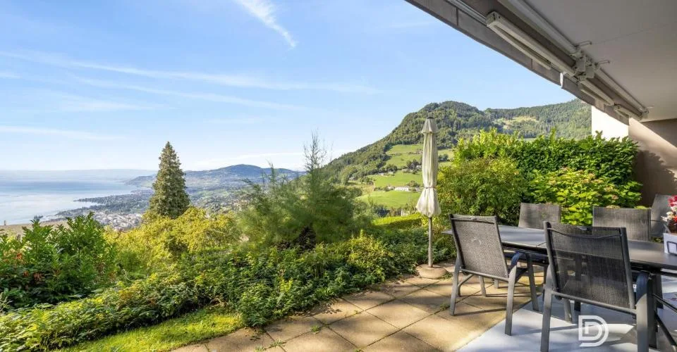 Villa à Glion : Un cadre de vie familial entre nature et Montreux