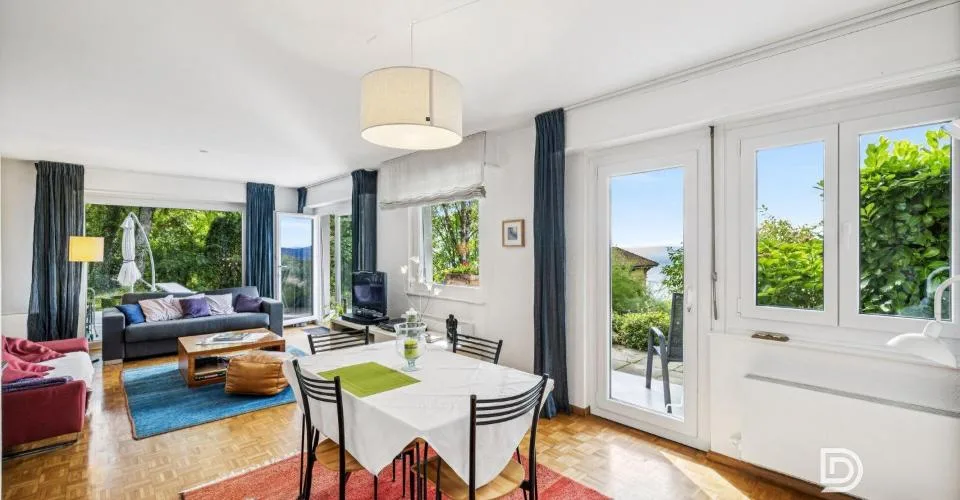 Villa à Glion : Un cadre de vie familial entre nature et Montreux