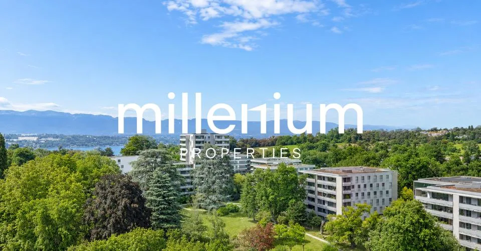 Superbe duplex en attique avec vue Lac et Mont-Blanc à Chêne-Bougeries