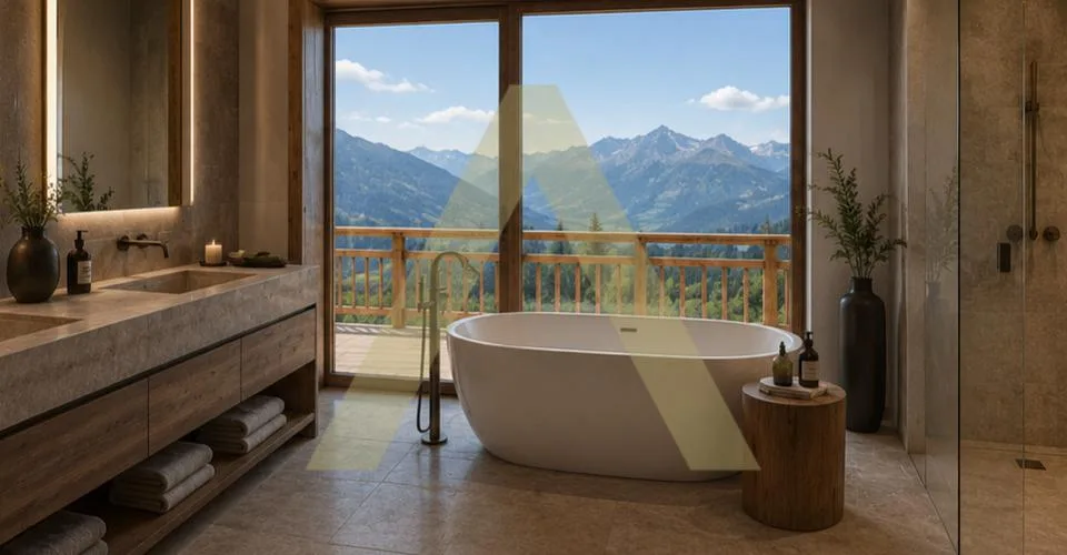 Wunderschöne neue Wohnung in der Nähe des Zentrums von Crans-Montana – Foto 13 von 14