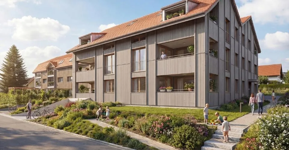 Nuova promozione di 9 alloggi di 3,5 e 4,5 locali in vendita a Neyruz – foto 8 di 8