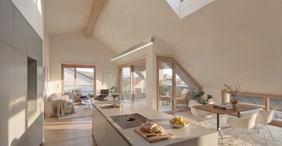 Nuova promozione di 9 alloggi di 3,5 e 4,5 locali in vendita a Neyruz – foto 6 di 8