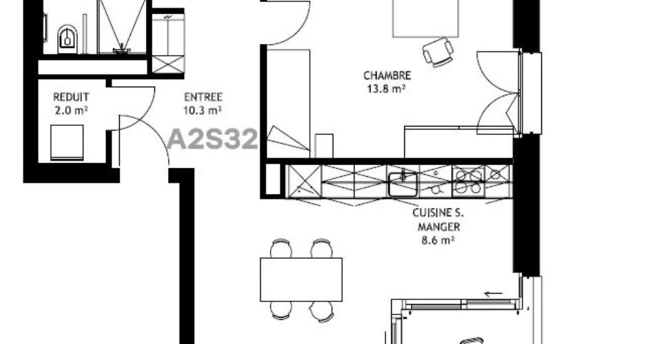 Appartement moderne et lumineux – Foto 10 von 10