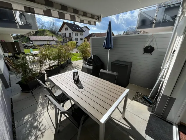 Appartement moderne avec terrasse privée