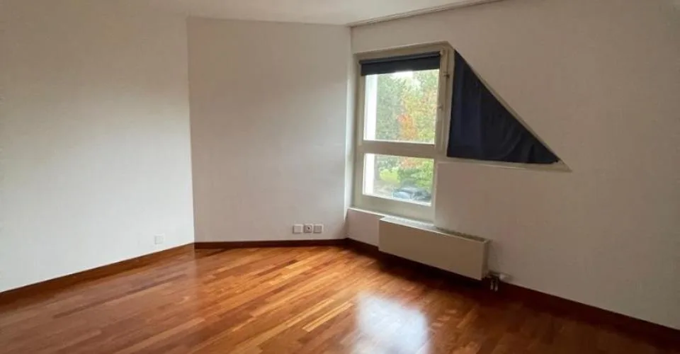 Schönes Duplex mit Balkon und Blick auf den Genfersee und den Mont Blanc.