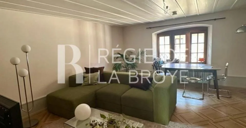 Beautiful 2.5-room apartment renovated in Estavayer-le-Lac