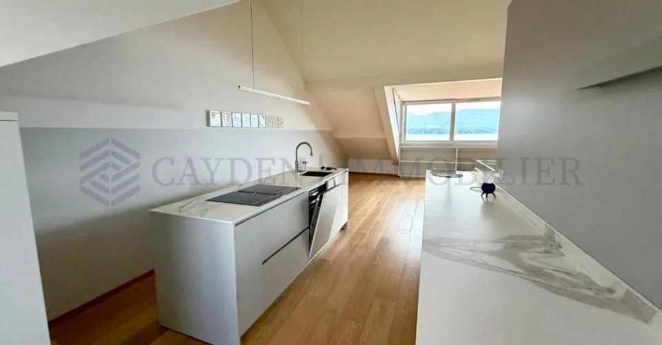 Sublime duplex rénové vue imprenable sur le lac Léman