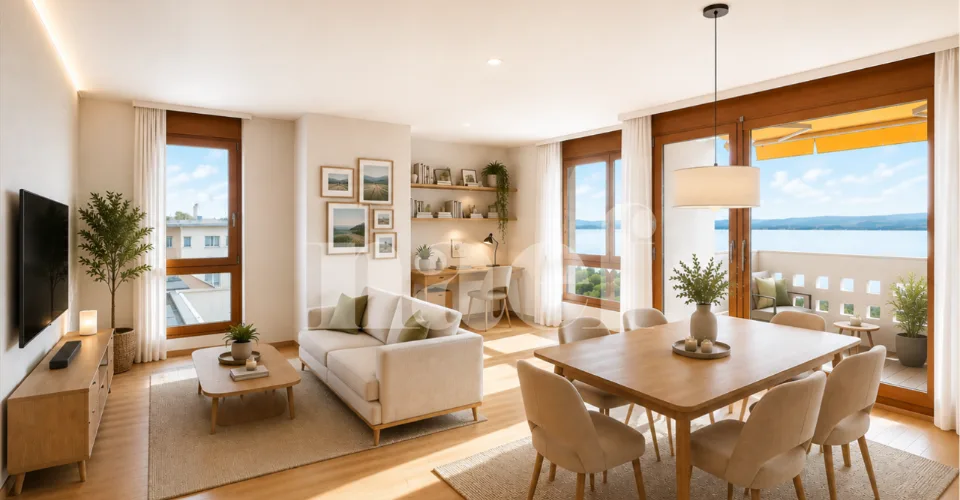 Wohnung mit 4.5 Zimmern und Seeblick – Foto 16 von 22