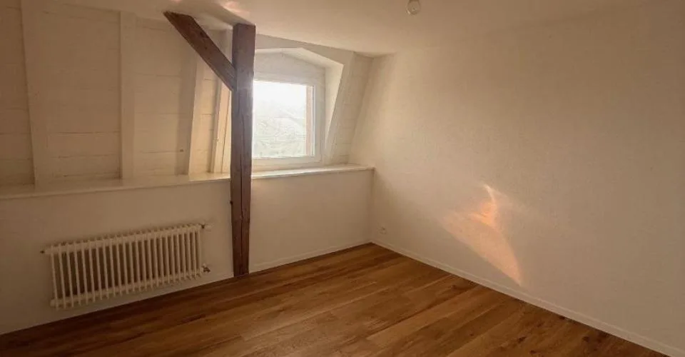 Grand appartement de 3,5 pièces avec beaucoup de cachet