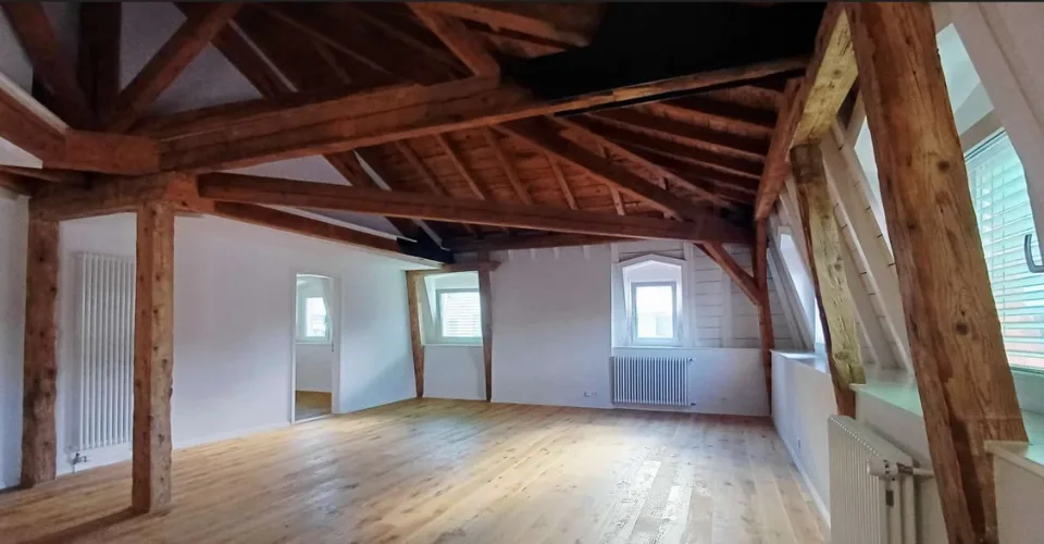 Grand appartement de 3,5 pièces avec beaucoup de cachet