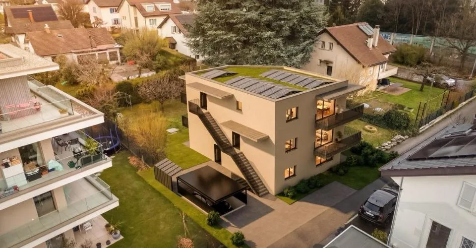Projet neuf : Un 4.5 pièces avec jardin privatif en ville – foto 2 di 9