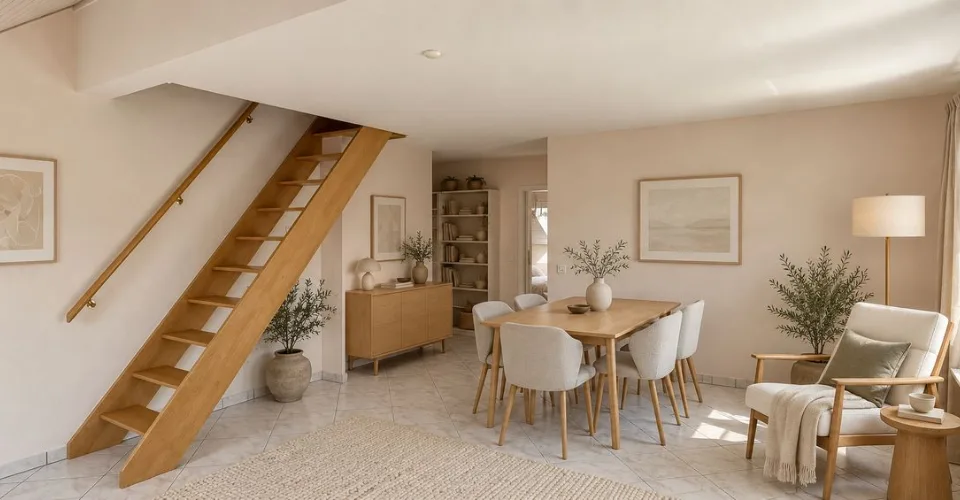 Bright and quiet duplex in the heart of Terre Sainte – photo 2 of 20