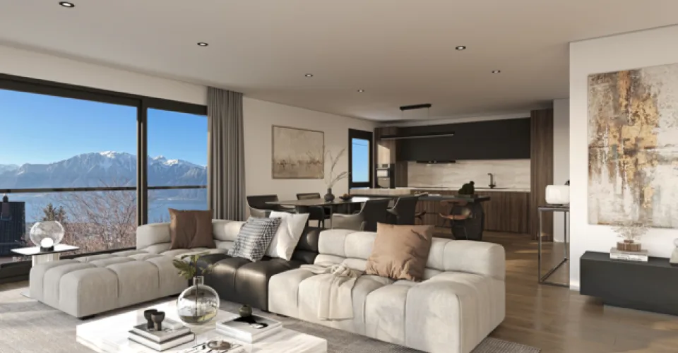 3 Appartements de standing à 3 minutes de Vevey – Foto 6 von 7