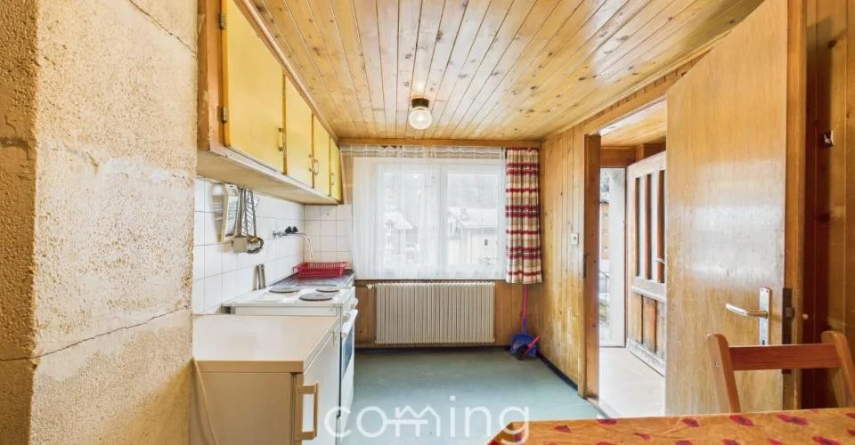 3.5-Zimmer-Wohnung in Saas-Balen ? Zweitwohnsitz zugelassen, Renovationspotenzial, Parkplatz inklusive – foto 3 di 11