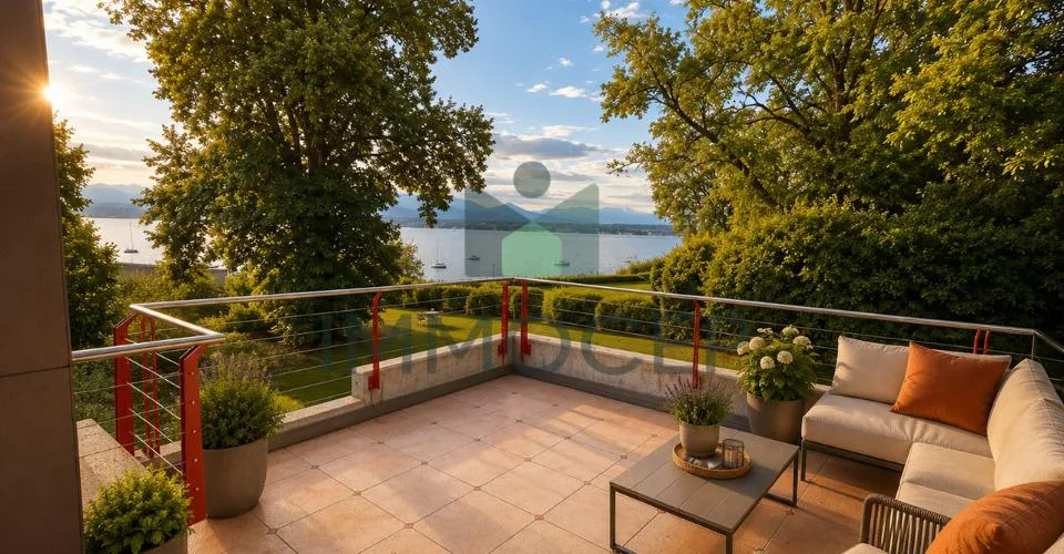 Propriété d'architecte à rénover à Versoix avec vue lac – Foto 4 von 24