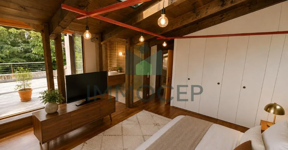Propriété d'architecte à rénover à Versoix avec vue lac – Foto 8 von 24
