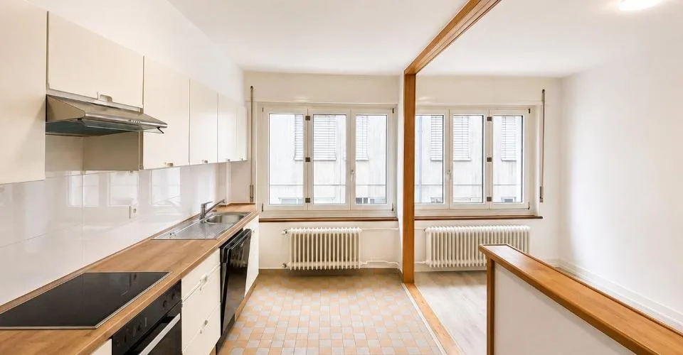 Appartamento duplex di quattro locali nel centro di Friburgo