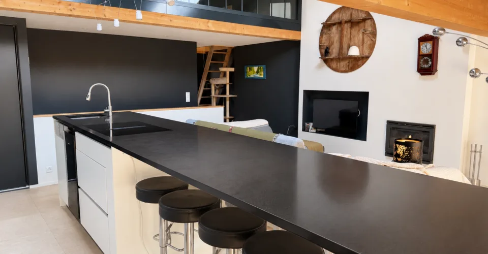Magnifico appartamento di architetto di 138 m² con giardino e terrazza - Attalens