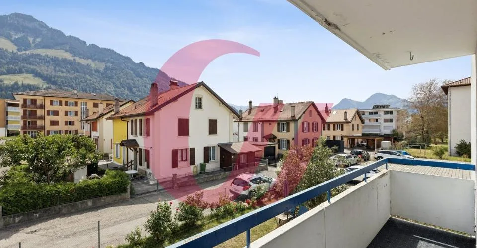 Wohnung mit 3.5 Zimmern im Herzen von Broc! – Foto 15 von 20